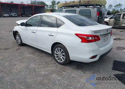 2018 Nissan Sentra S из США, поврежденный, VIN 3N1AB7AP7JY235508